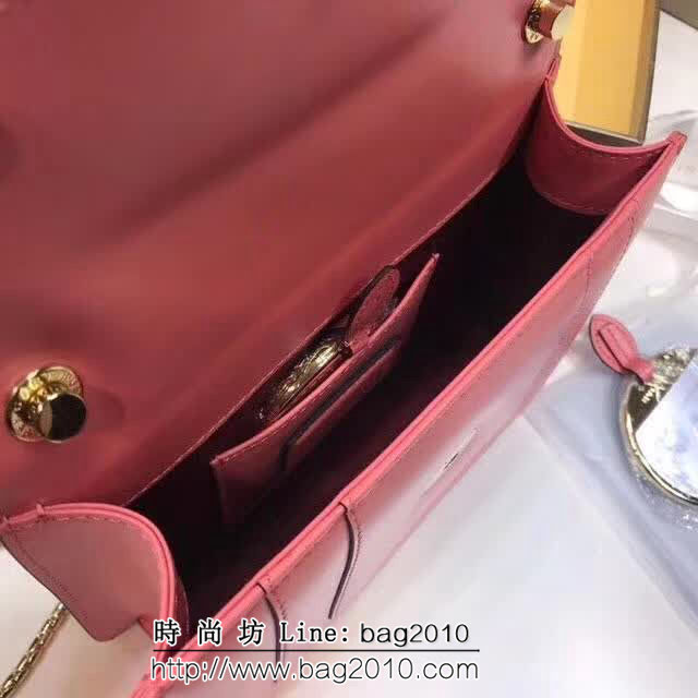 BVLGARI寶格麗 專櫃新款 蛇頭扣環 單層蛇頭包 鏈條單肩斜挎包 B283558 FYD1317